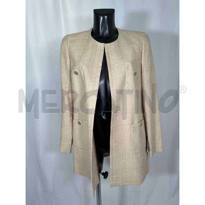 GIACCA DONNA BAGARRY BEIGE TASCHE  | Mercatino dell'Usato San maurizio canavese 1