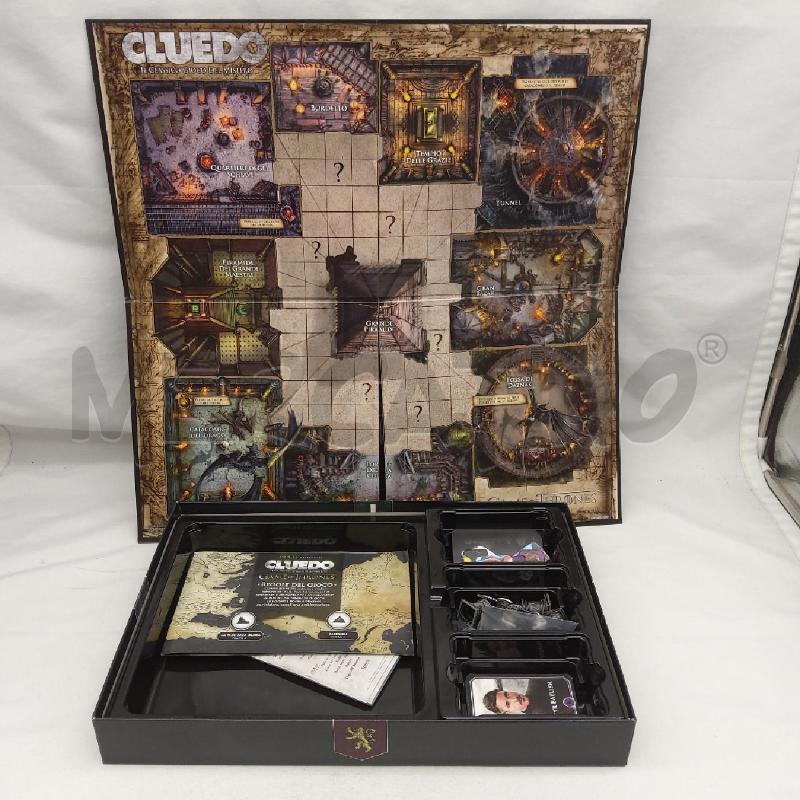 GIOCO CLUEDO GAMES OF THRONES | Mercatino dell'Usato San maurizio canavese 3