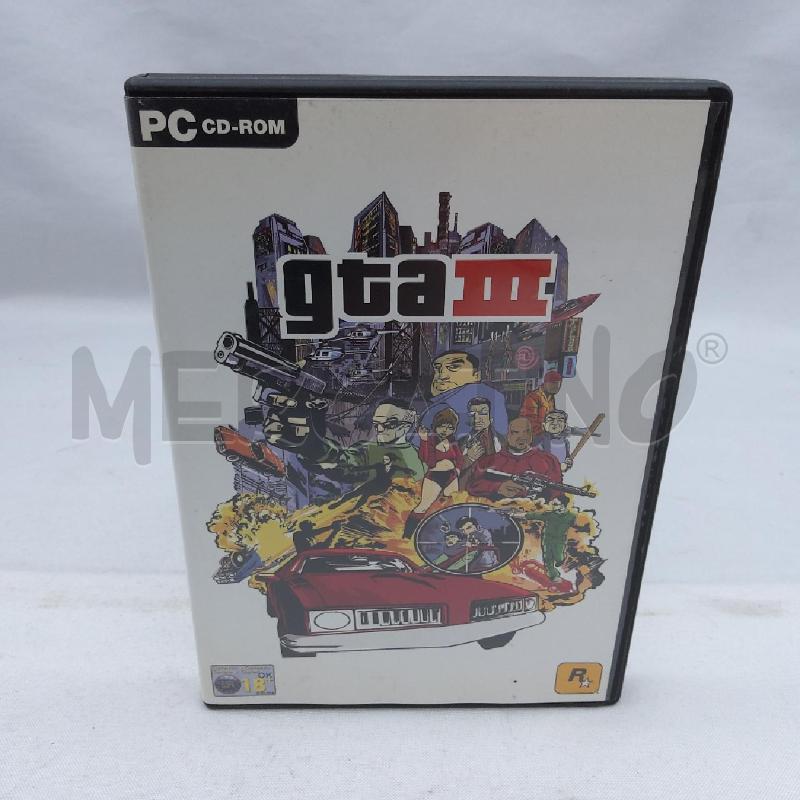 GIOCO COMPUTER GTA III | Mercatino dell'Usato San maurizio canavese 1