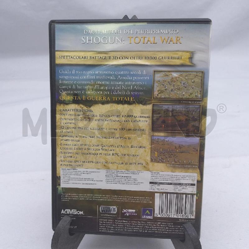 GIOCO COMPUTER MEDIEVAL TOTAL WAR | Mercatino dell'Usato San maurizio canavese 2