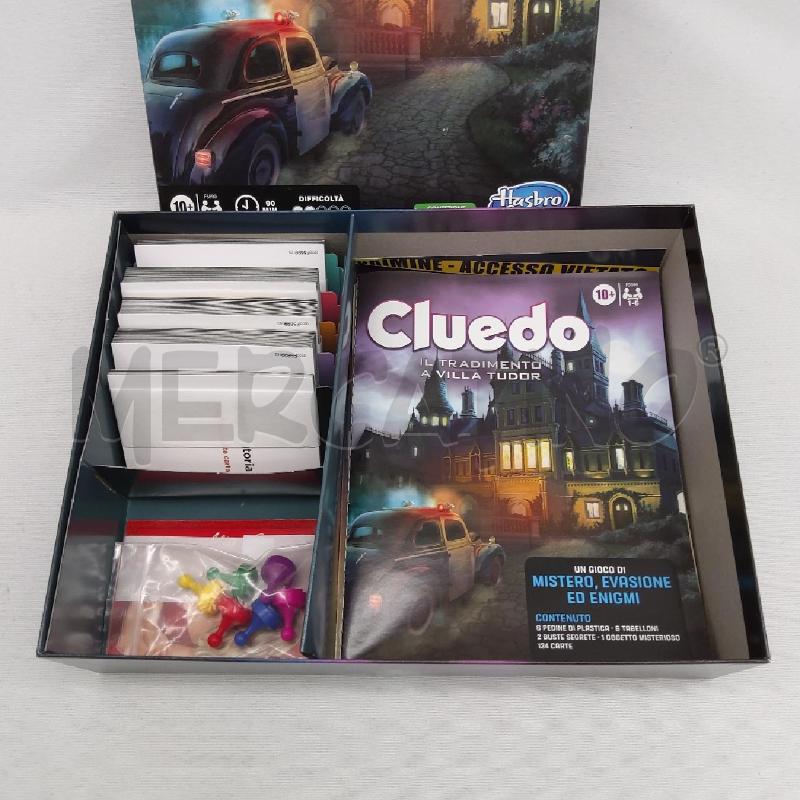 GIOCO DA TAVOLO CLUEDO IL TRADIMENTO DI VILLA TUDOR | Mercatino dell'Usato San maurizio canavese 3
