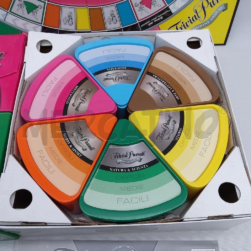 GIOCO DA TAVOLO TRIVIAL PURSUIT EDIZIONE DELUX | Mercatino dell'Usato San maurizio canavese 3