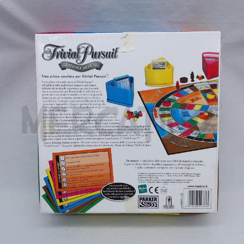 GIOCO DA TAVOLO TRIVIAL PURSUIT EDIZIONE DELUX | Mercatino dell'Usato San maurizio canavese 4