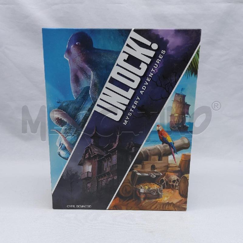 GIOCO DA TAVOLO UNLOCK MYSTERY ADVENTURES | Mercatino dell'Usato San maurizio canavese 1
