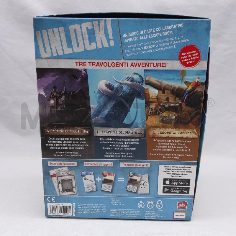 GIOCO DA TAVOLO UNLOCK MYSTERY ADVENTURES | Mercatino dell'Usato San maurizio canavese 2