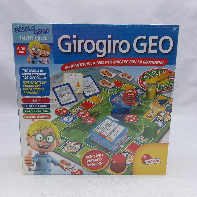 GIOCO GIROGEO LISCIANI NUOVO INCELLOPHANATO | Mercatino dell'Usato San maurizio canavese 1