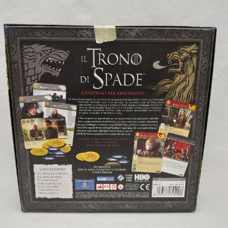 GIOCO IL TRONO DI SPADE GIOCHI UNITI | Mercatino dell'Usato San maurizio canavese 4