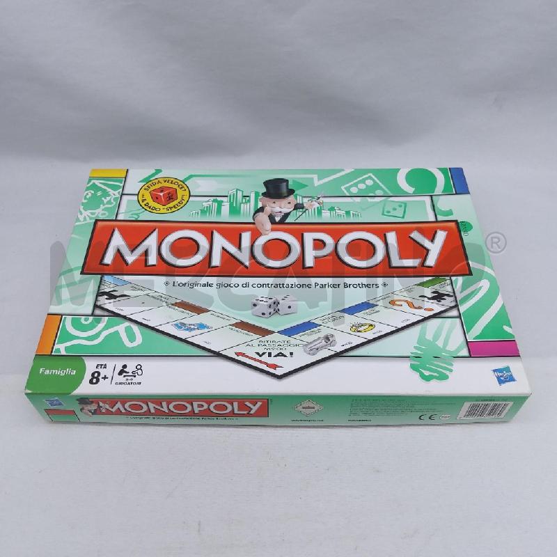 GIOCO MONOPOLY HASBRO | Mercatino dell'Usato San maurizio canavese 1