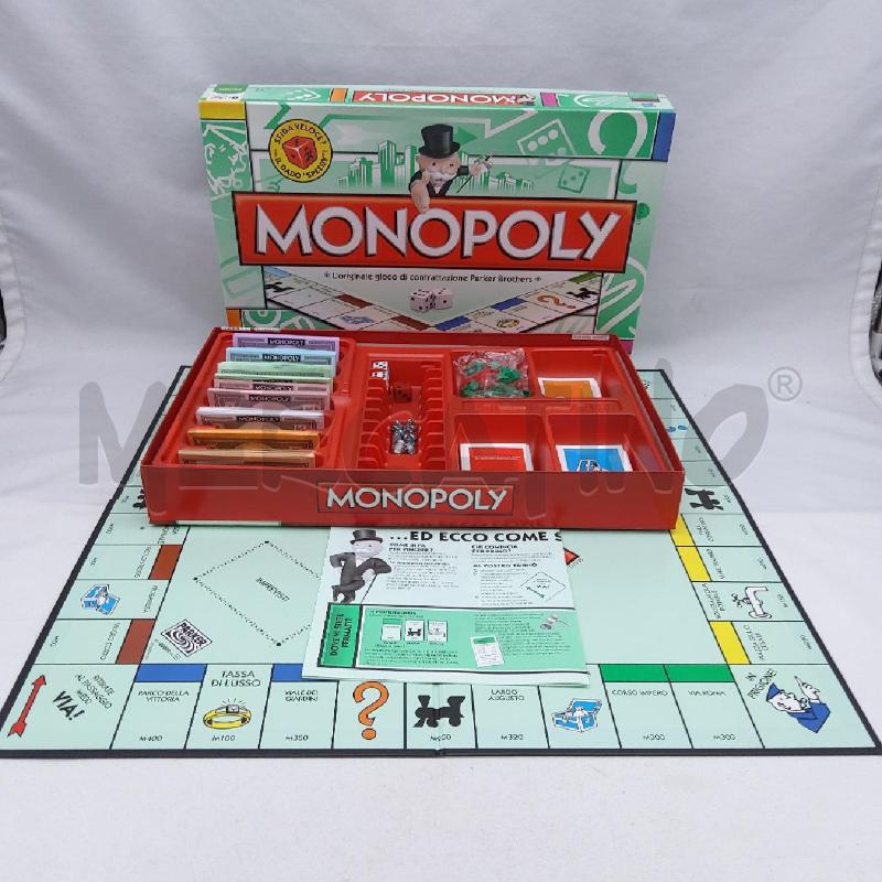 GIOCO MONOPOLY HASBRO | Mercatino dell'Usato San maurizio canavese 3