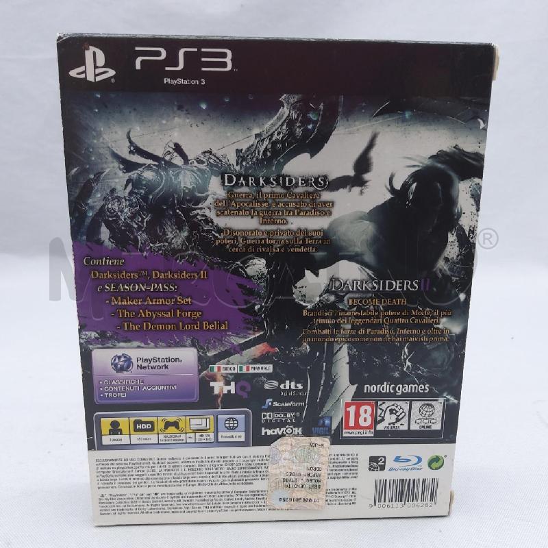 GIOCO PS3 DARKSIDER COLLECTION | Mercatino dell'Usato San maurizio canavese 2