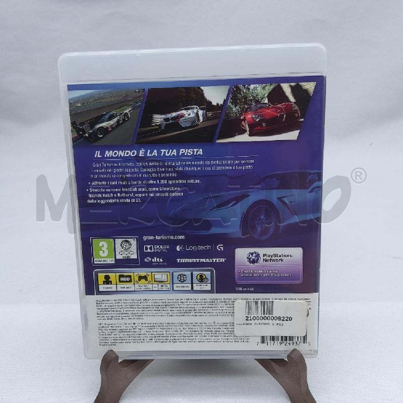 GIOCO PS3 GRAN TURISMO 6 | Mercatino dell'Usato San maurizio canavese 2