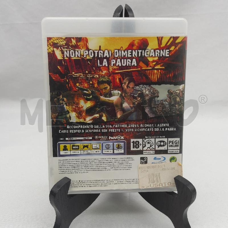 GIOCO PS3 RESIDENT EVIL | Mercatino dell'Usato San maurizio canavese 2