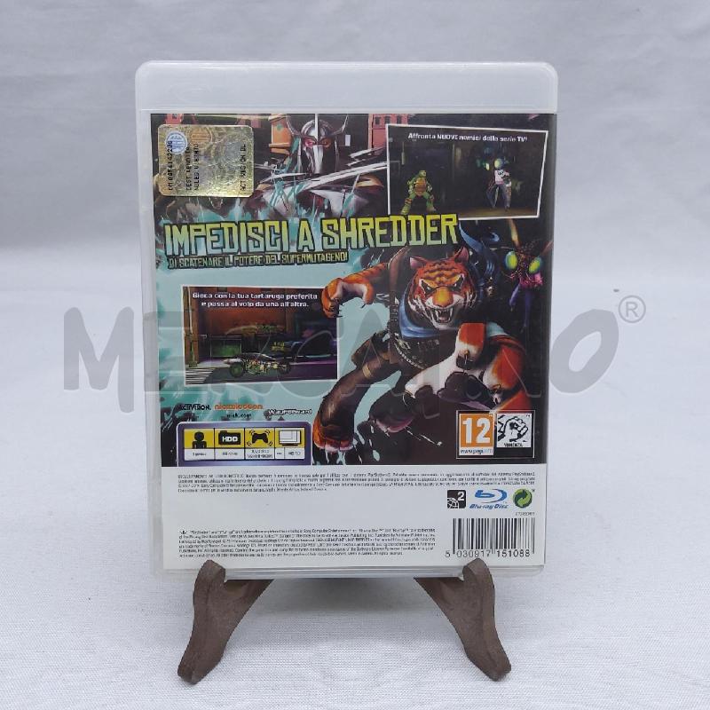 GIOCO PS3 TEENAGE MUTANT NINJA TURTLES LA MINACCIA DEL MITAGENO | Mercatino dell'Usato San maurizio canavese 2