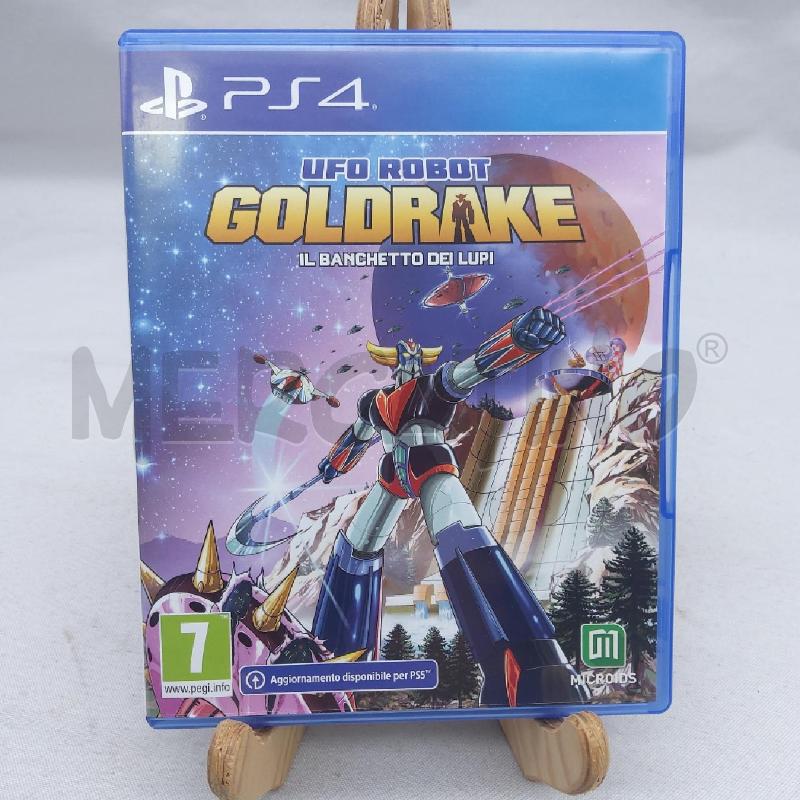 GIOCO PS4 GOLDRAKE IL BANCHETTO DEI LUPI | Mercatino dell'Usato San maurizio canavese 1