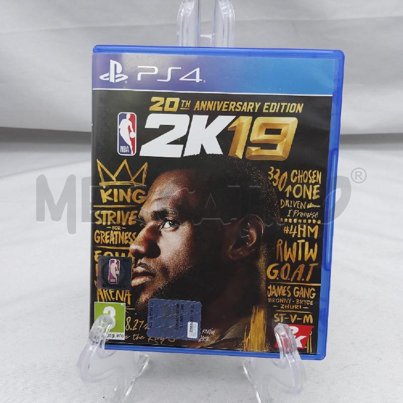 GIOCO PS4 NBA2K19 | Mercatino dell'Usato San maurizio canavese 1