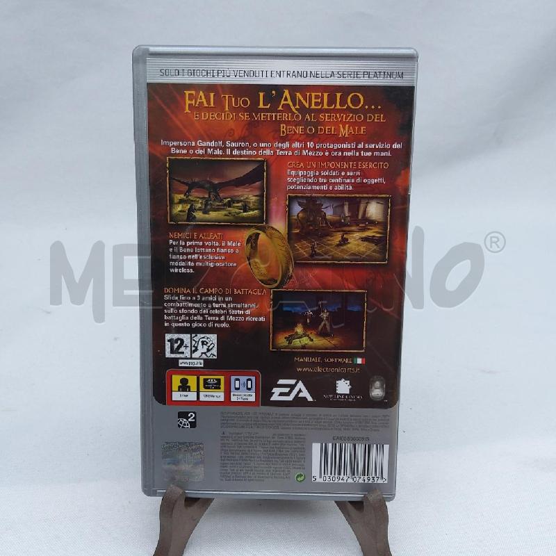 GIOCO PSP IL SIGNORE DEGLI ANELLI | Mercatino dell'Usato San maurizio canavese 2