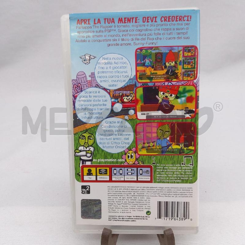 GIOCO PSP PARAPPA THE RAPPER | Mercatino dell'Usato San maurizio canavese 2