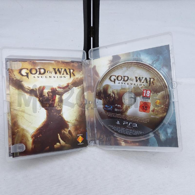 GIOCO PS 3 GOD OF WAR ASCENSION | Mercatino dell'Usato San maurizio canavese 3