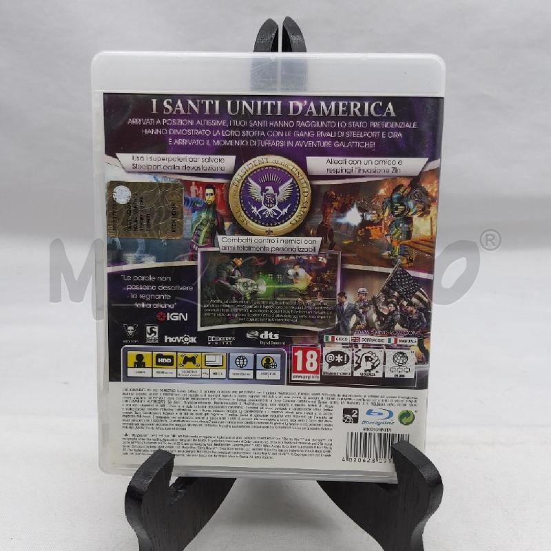 GIOCO PS 3 SAINTS ROW IV | Mercatino dell'Usato San maurizio canavese 2