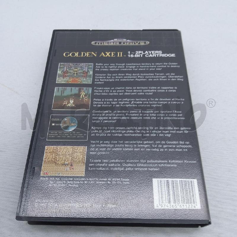 GIOCO SEGA GOLDEN AXE II | Mercatino dell'Usato San maurizio canavese 4