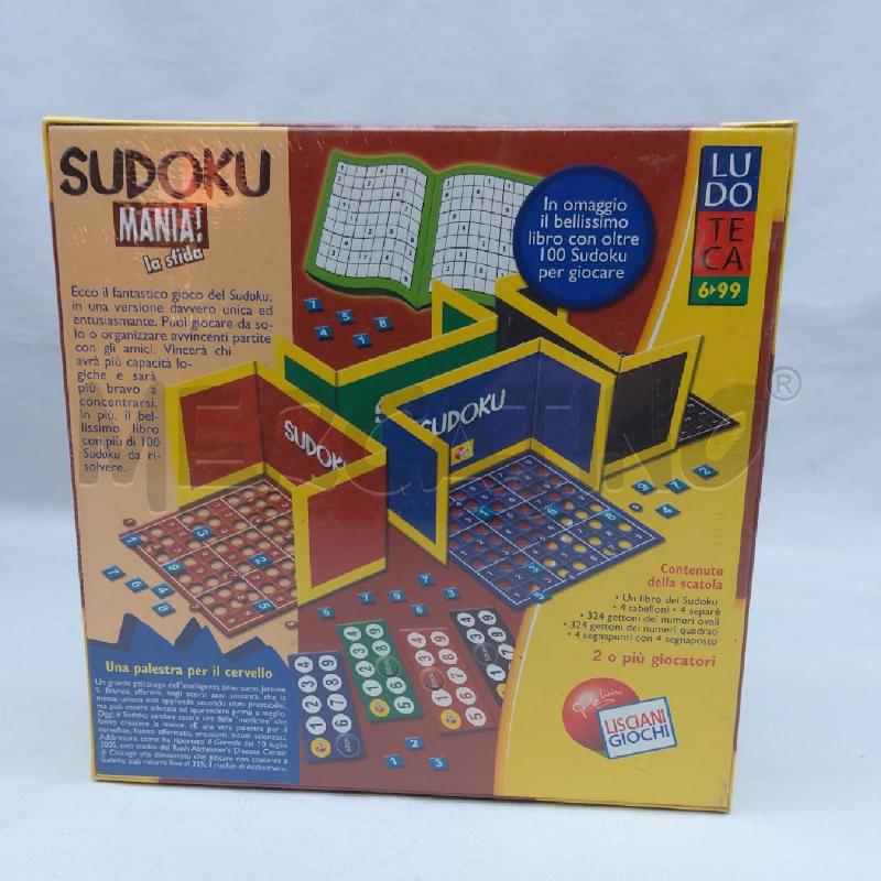 GIOCO SUDOKU MANIA LISCIANI NUOVO INCELLOPHANATO | Mercatino dell'Usato San maurizio canavese 3