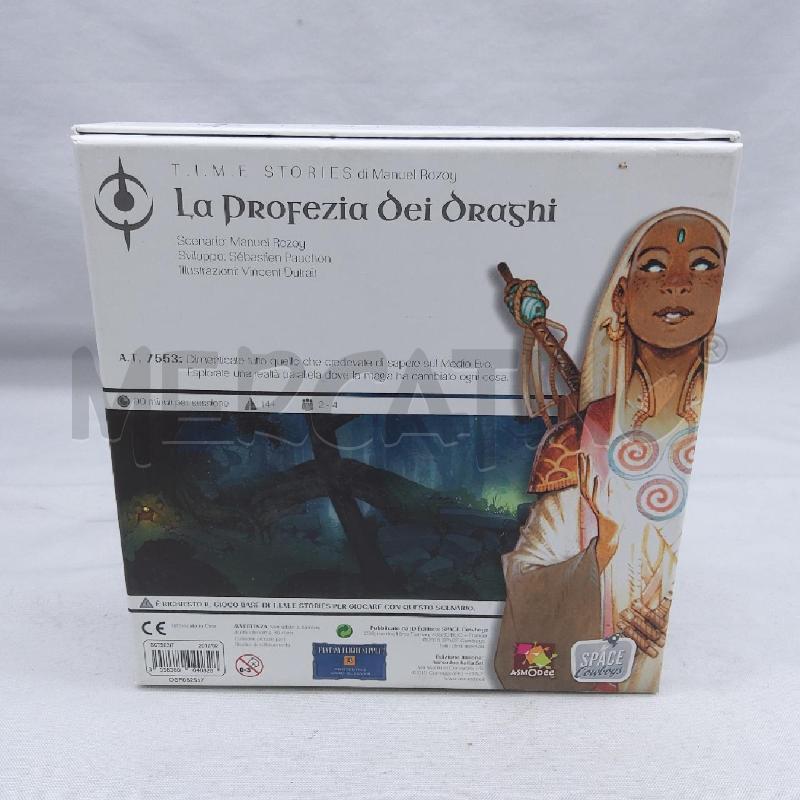 GIOCO T.I.M.E STORIES LA PROFEZIA DEI DRAGHI A.T.7553 | Mercatino dell'Usato San maurizio canavese 2