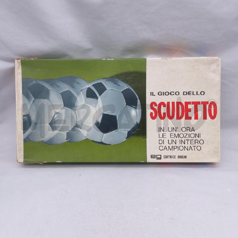 GIOCO VINTAGE IL GIOCO DELLO SCUDETTO | Mercatino dell'Usato San maurizio canavese 1