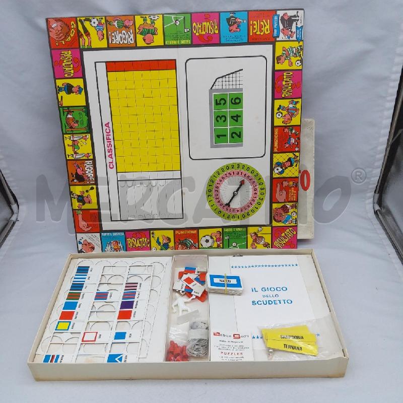 GIOCO VINTAGE IL GIOCO DELLO SCUDETTO | Mercatino dell'Usato San maurizio canavese 2