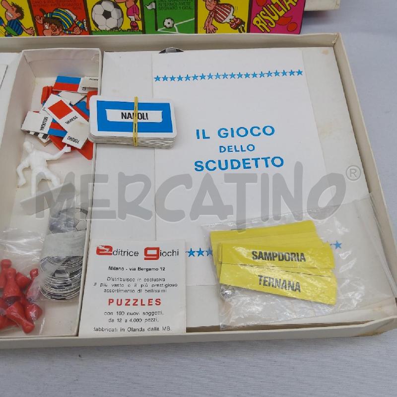 GIOCO VINTAGE IL GIOCO DELLO SCUDETTO | Mercatino dell'Usato San maurizio canavese 3