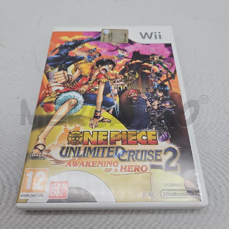 GIOCO WII ONEPIECE UNLIMITEDCRUISE 2  | Mercatino dell'Usato San maurizio canavese 1