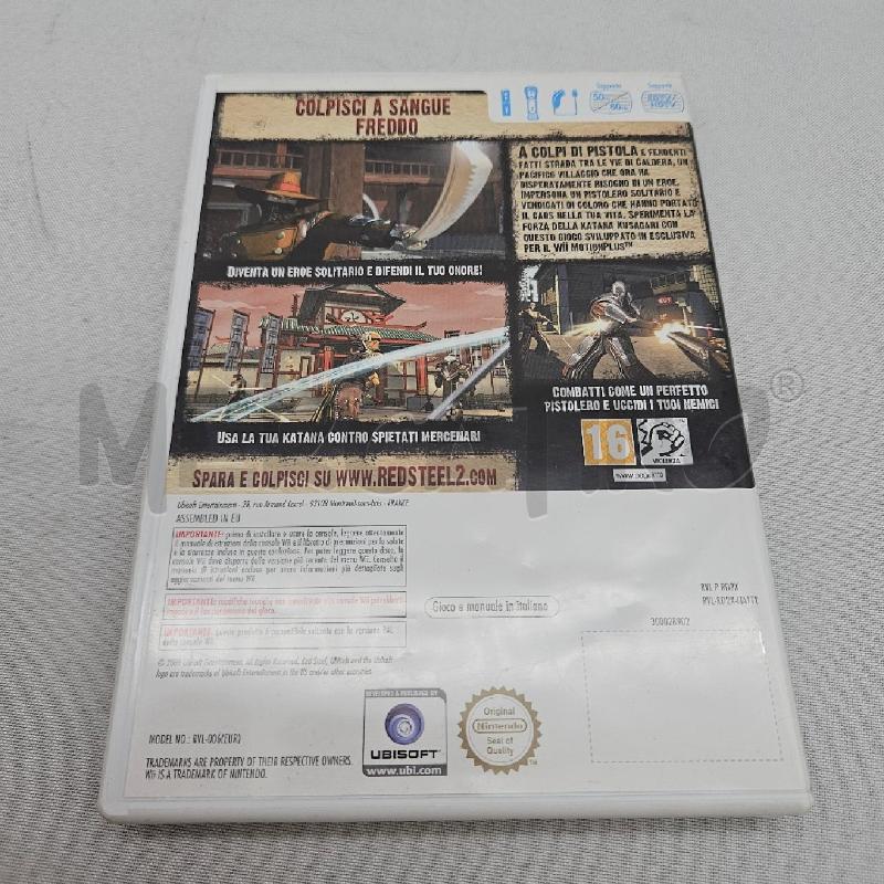 GIOCO WII RED STEEL 2 | Mercatino dell'Usato San maurizio canavese 2