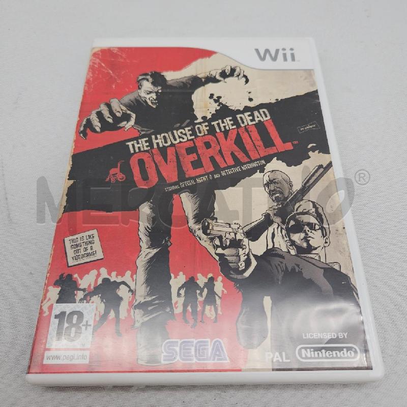GIOCO WII THE HOUSE OF THE DEAD OVERKILL | Mercatino dell'Usato San maurizio canavese 1