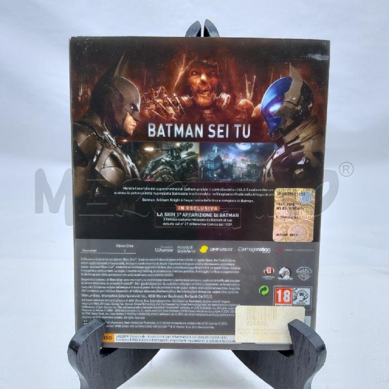 GIOCO XBOX ONE BATMAN ARKHAM KNIGHT SPECIAL EDITION | Mercatino dell'Usato San maurizio canavese 2