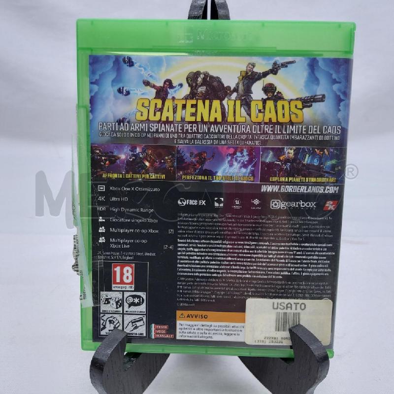 GIOCO XBOX ONE BORDERLAND 3 | Mercatino dell'Usato San maurizio canavese 2