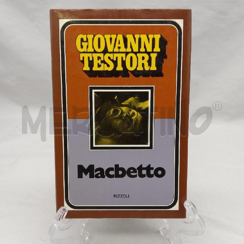 GIOVANNI TESTORI MACBETO | Mercatino dell'Usato San maurizio canavese 1