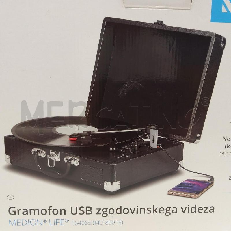 GIRADISCHI MEDION CONVERTITORE IN MP3 | Mercatino dell'Usato San maurizio canavese 3