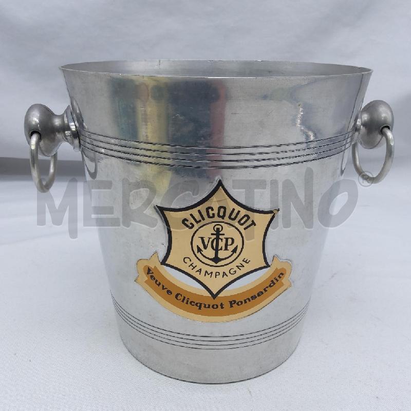 GLACETTE ALLUMINIO VINTAGE CLICQUOT CHAMPAGNE | Mercatino dell'Usato San maurizio canavese 4
