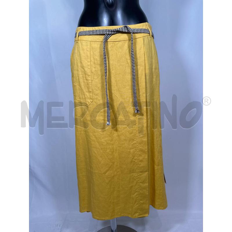 GONNA LINO GERRY WEBER GIALLO FUSCIACCA INTRECCIATA BNC MARRONE  | Mercatino dell'Usato San maurizio canavese 1