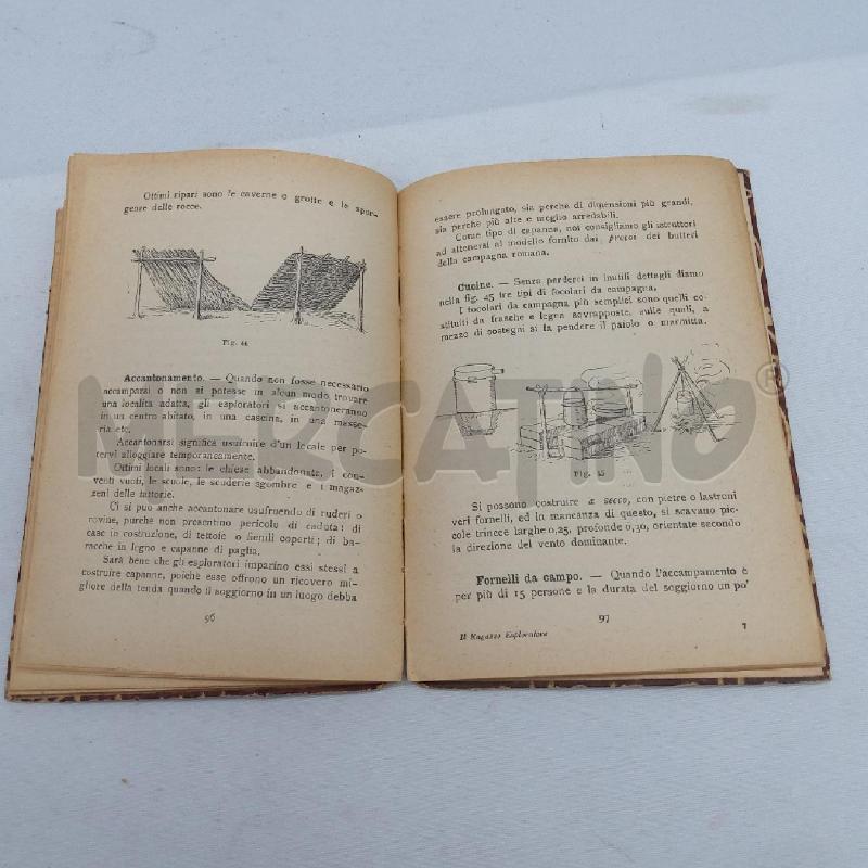 IL RAGAZZO ESPLORATORE STUDIO EDITORIALE LOMBRADO 1925 | Mercatino dell'Usato San maurizio canavese 4