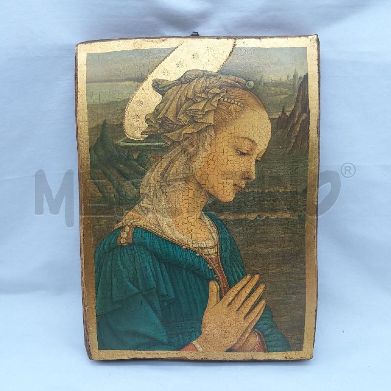 IMMAGINE RELIGIOSA SU LEGNO ORTA S. GIULIO | Mercatino dell'Usato San maurizio canavese 1