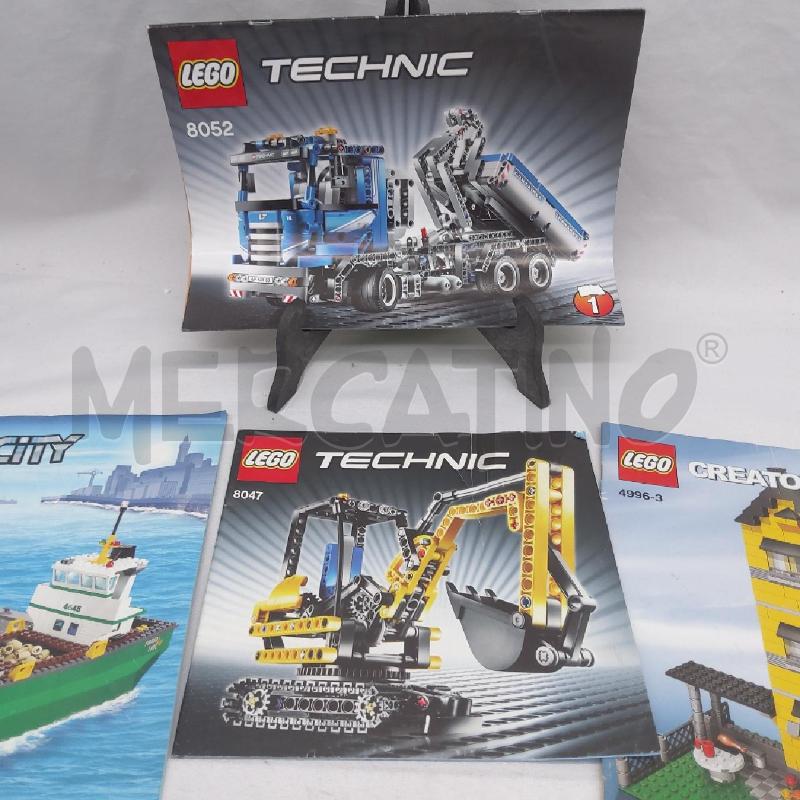 ISTRUZIONI LEGO 4 PZ | Mercatino dell'Usato San maurizio canavese 4
