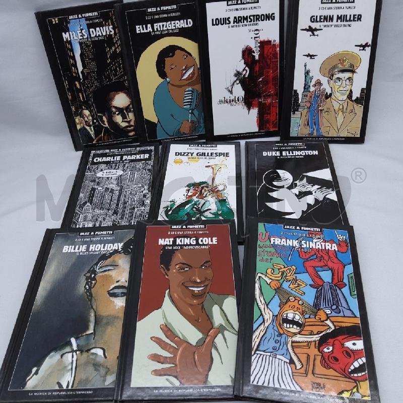 JAZZ A FUMETTI VOLUMI 10 CON CD | Mercatino dell'Usato San maurizio canavese 3