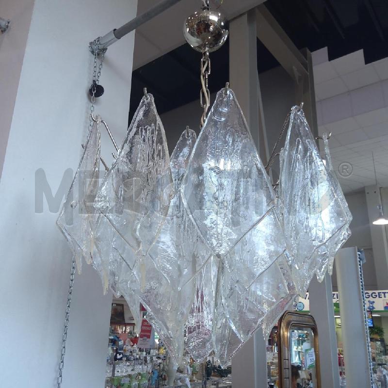 LAMPADARIO LA MURRINA PENDENTI ROMBI VELE TRASPARENTI RICAMBI SP | Mercatino dell'Usato San maurizio canavese 4
