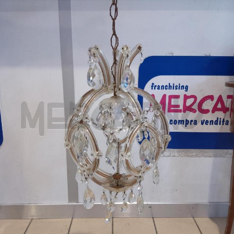 LAMPADARIO MARIA TERESA UNA LUCE | Mercatino dell'Usato San maurizio canavese 1
