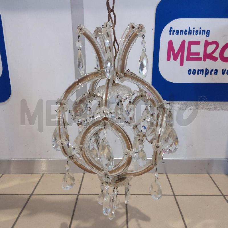 LAMPADARIO MARIA TERESA UNA LUCE | Mercatino dell'Usato San maurizio canavese 2