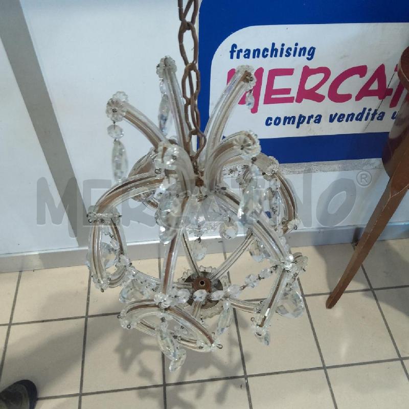 LAMPADARIO MARIA TERESA UNA LUCE | Mercatino dell'Usato San maurizio canavese 3