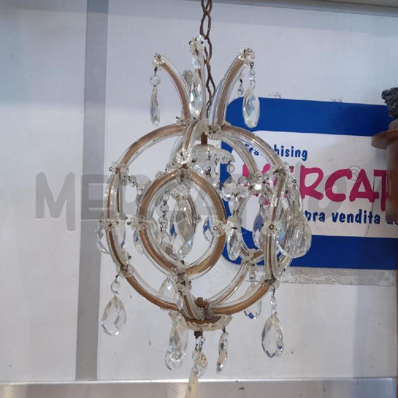 LAMPADARIO MARIA TERESA UNA LUCE | Mercatino dell'Usato San maurizio canavese 4