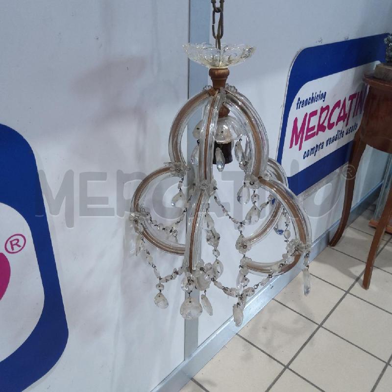 LAMPADARIO MARIA TERESA UNA LUCE PICCOLO | Mercatino dell'Usato San maurizio canavese 3