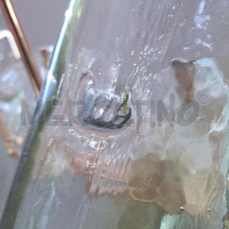 LAMPADARIO VETRO MURANO LA MURRINA PENDENTI VERDINO RICAMBI SP | Mercatino dell'Usato San maurizio canavese 4