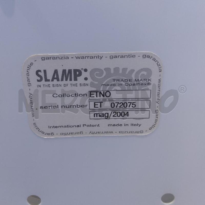 LAMPADA DA TAVOLO SLAMP MOD ETNO ET 072075 | Mercatino dell'Usato San maurizio canavese 4